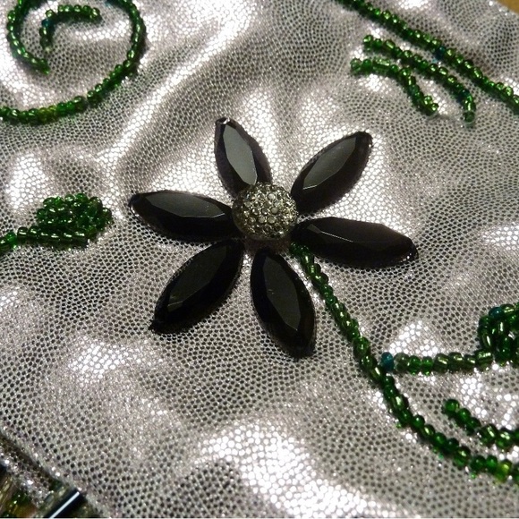 One of a Kind Belly Dance Costume Set Hand Made 36B - Picture 6 of 10